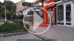 Видео НЮ. Бекстейдж фотосессии возле секс-шопа «Клубничка». Пабло Инкогнито