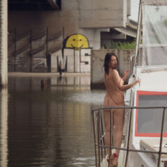 Outrageous and naked Iren on a yacht. Nude photo by Pablo Incognito
