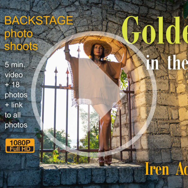 Постер відео бекстейджа ню-фотосесії у замку