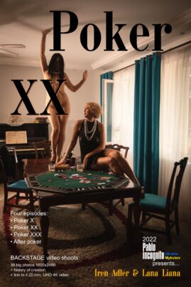 Постер фотосета ню фотографа Пабло Інкогніто